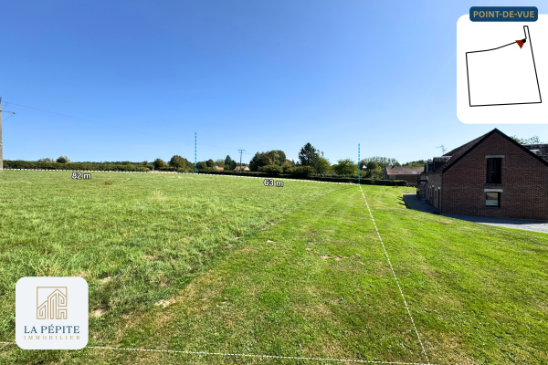 Investissement : terrain constructible à diviser en lots