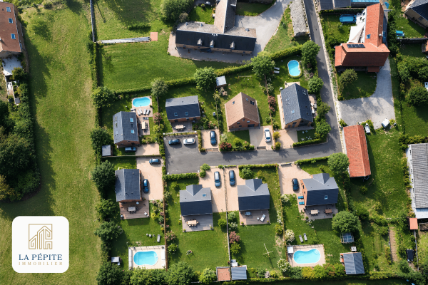 Investissement : terrain constructible à diviser en lots