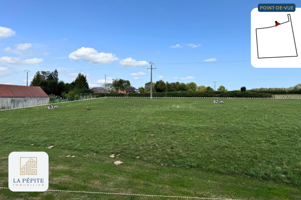 Investissement : terrain constructible à diviser en lots