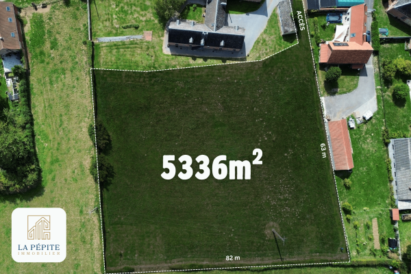 Investissement : terrain constructible à diviser en lots