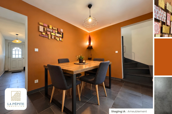 Maison 3 chambres avec jardin de 368 m²