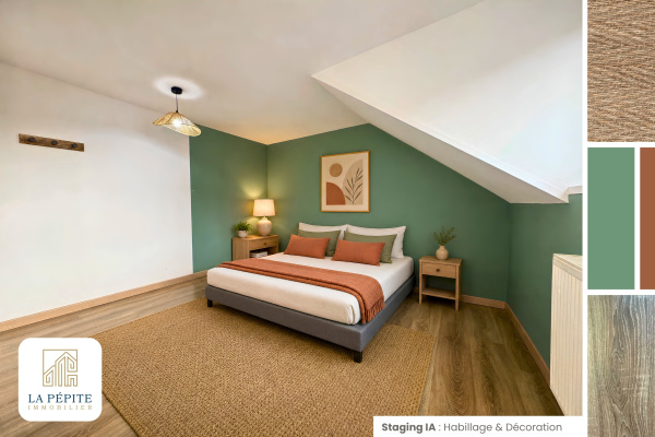 Maison 3 chambres avec jardin de 368 m²