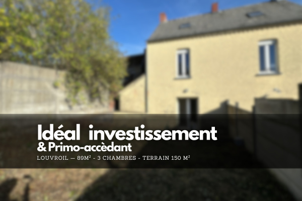 Maison idéale pour investisseur ou primo-accédant